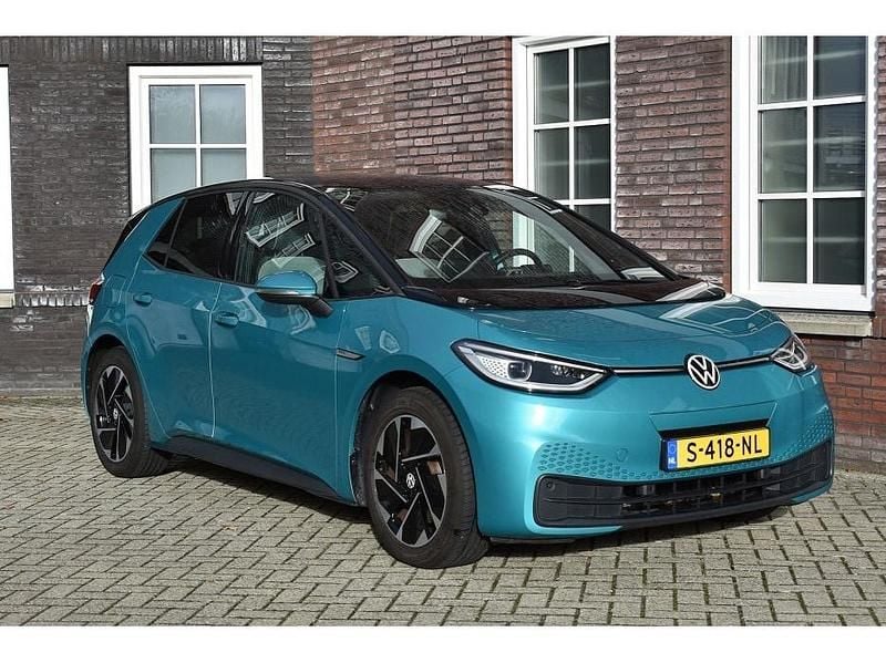 Groen Gebruikt 2020 VW ID.3 Pro Hatchback | € 15.900 (Goede deal) - Afbeelding 1/4