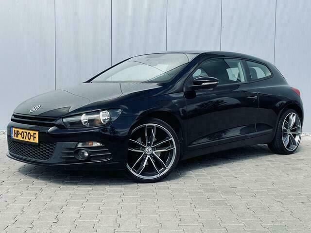 Zwart Gebruikt 2009 VW Scirocco Sport Coupé | € 4.999 - Afbeelding 1/4