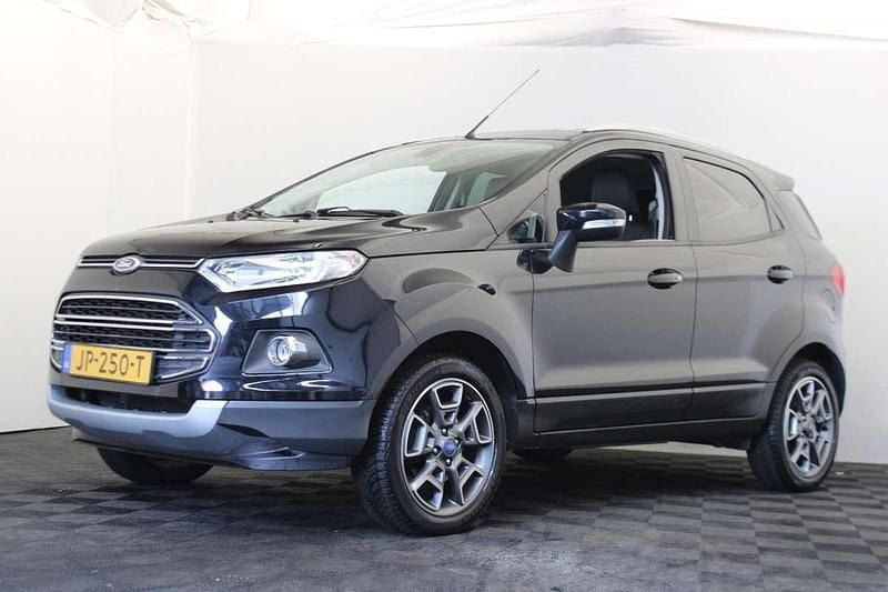 Zwart Gebruikt 2016 Ford Ecosport Titanium SUV | € 9.499 (Eerlijke prijs) - Afbeelding 1/4