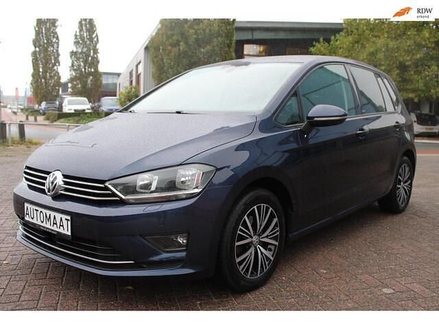 Blauw Gebruikt 2016 VW Golf Sportsvan Highline MPV | € 13.950 (Eerlijke prijs) - Afbeelding 1/4