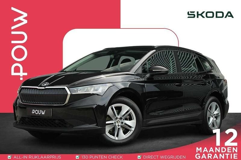 Zwart, metallic lak Gebruikt 2023 Skoda Enyaq iV SUV | € 28.950 (Goede deal) - Afbeelding 1/4