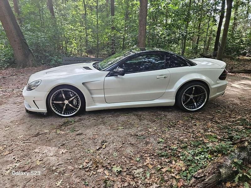 Wit Gebruikt 2002 Mercedes SL55 AMG AMG Cabriolet | € 21.500 - Afbeelding 1/4