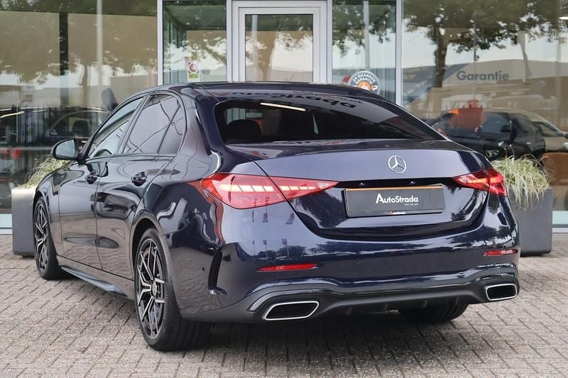 Occasion Mercedes C200 AMG line 204 PK (150 kW) 2021 Blauw Sedan
