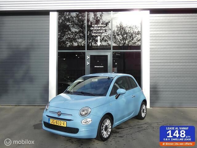 Blauw Gebruikt 2016 Fiat 500 Pop Star Hatchback | € 8.995 (Iets duurder) - Afbeelding 1/4