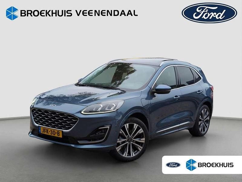 Blauw Gebruikt 2022 Ford Kuga Vignale SUV | € 28.800 (Eerlijke prijs) - Afbeelding 1/4