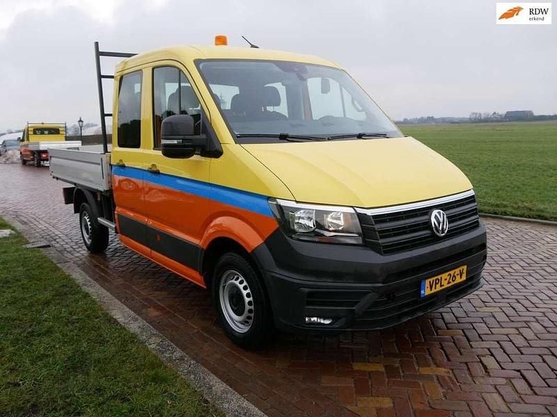 Oranje Occasion 2022 VW Crafter Van | € 13.999 (Super prijs) - Afbeelding 1/3