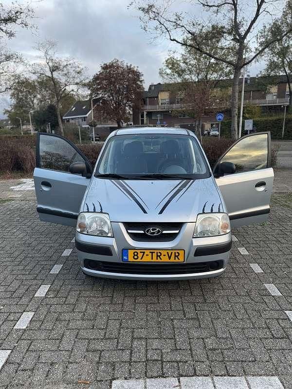 Blauw Gebruikt 2007 Hyundai Atos Active Hatchback | € 2.250 - Afbeelding 1/4