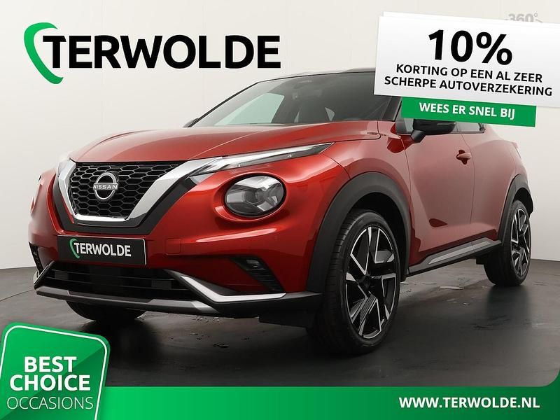 Rood Nieuw 2025 Nissan Juke SUV | € 27.445 (Iets duurder) - Afbeelding 1/4