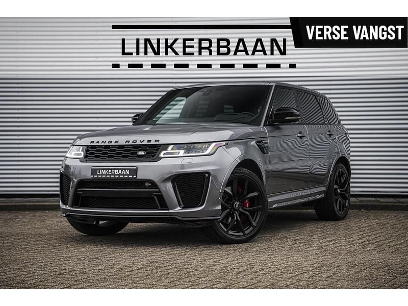 Grijs (metallic) Gebruikt 2020 Land Rover Range Rover Sport SVR SUV | € 79.995 (Eerlijke prijs) - Afbeelding 1/3