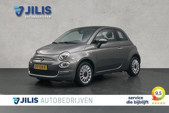 Grijs Gebruikt 2017 Fiat 500 Lounge Hatchback | € 8.950 (Eerlijke prijs) - Afbeelding 1/3