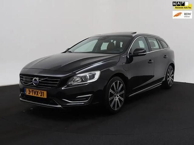 Zwart Gebruikt 2014 Volvo V60 Summum Stationwagen | € 7.900 (Duur) - Afbeelding 1/4