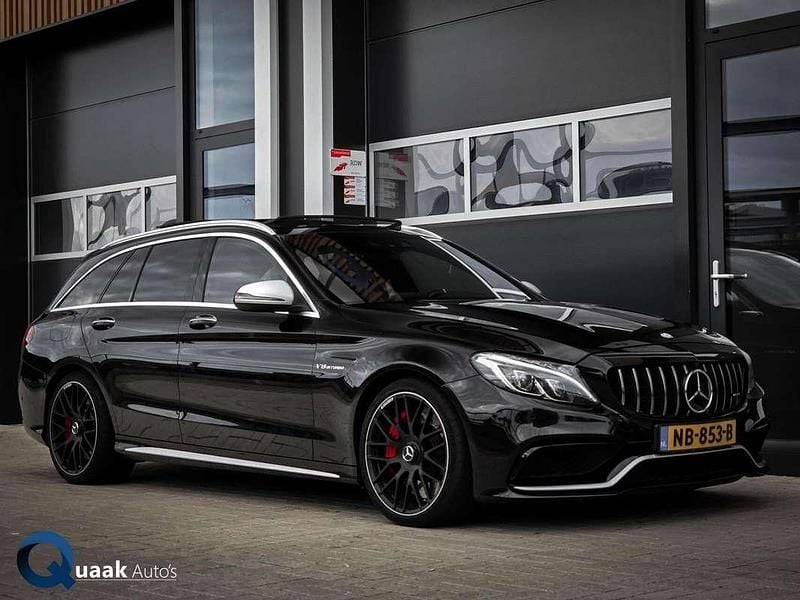 Zwart Gebruikt 2016 Mercedes C63 AMG AMG Stationwagen | € 32.950 (Goede deal) - Afbeelding 1/4