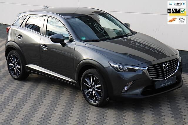 Grijs Gebruikt 2017 Mazda CX-3 SUV | € 18.445 (Eerlijke prijs) - Afbeelding 1/4