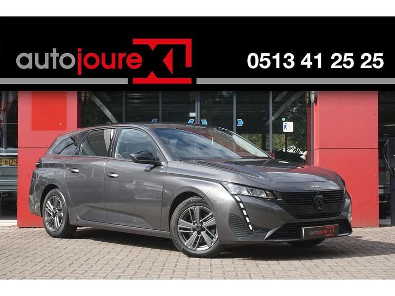 Grijs Gebruikt 2022 Peugeot 308 Business-Line Stationwagen | € 17.999 (Duur) - Afbeelding 1/4