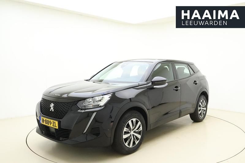 Zwart Occasion 2022 Peugeot 2008 Active SUV | € 20.945 (Iets duurder) - Afbeelding 1/4