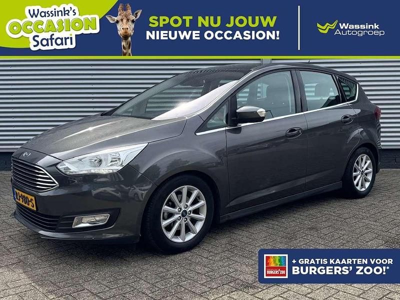 Grijs Gebruikt 2017 Ford C-MAX Titanium MPV | € 12.900 (Eerlijke prijs) - Afbeelding 1/3