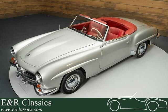 Zilver Gebruikt 1960 Mercedes 190 Cabriolet | € 169.950 - Afbeelding 1/4