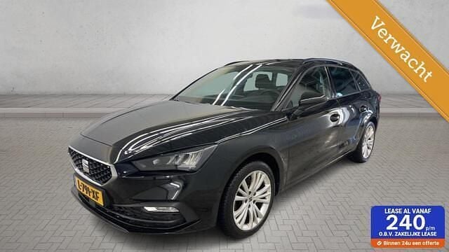Zwart Gebruikt 2021 Seat Leon ST Business Stationwagen | € 17.950 (Eerlijke prijs) - Afbeelding 1/4