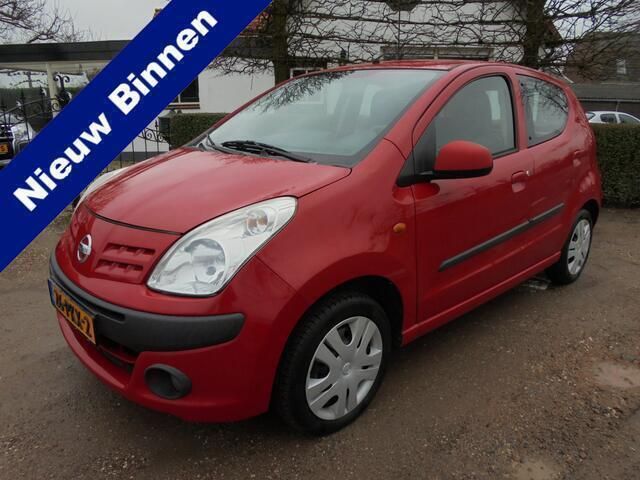 Rood Gebruikt 2011 Nissan Pixo Acenta Hatchback | € 3.950 (Iets duurder) - Afbeelding 1/4