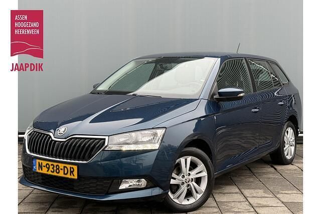 Blauw Occasion 2021 Skoda Fabia Active Stationwagen | € 10.899 (Eerlijke prijs) - Afbeelding 1/4