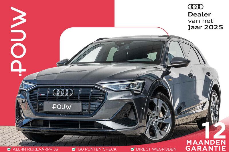 Grijs Gebruikt 2019 Audi e-tron S-Line SUV | € 30.900 (Eerlijke prijs) - Afbeelding 1/4