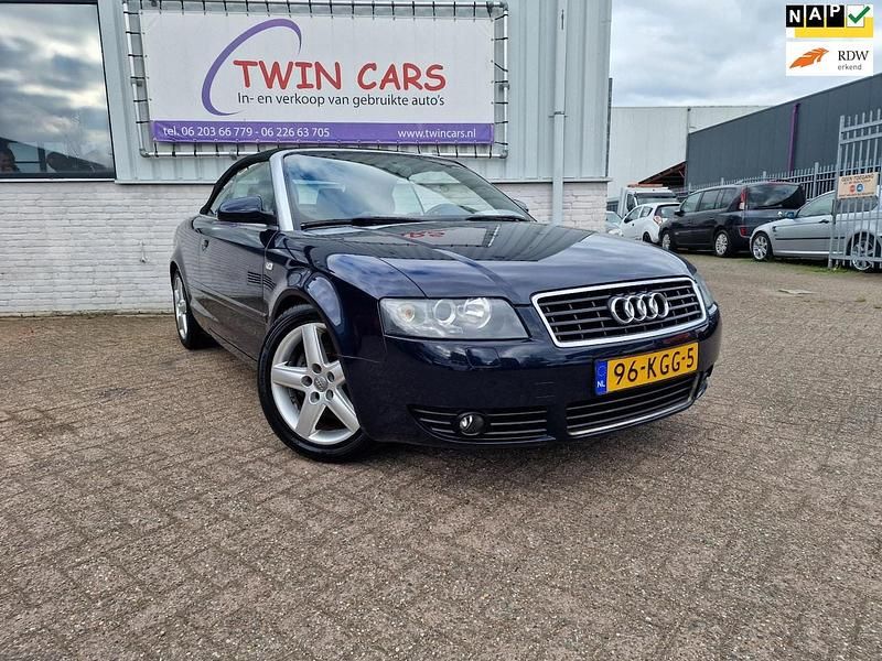 Occasion Audi A4 Cabriolet 163 PK (119 kW) 2005 Blauw Cabriolet