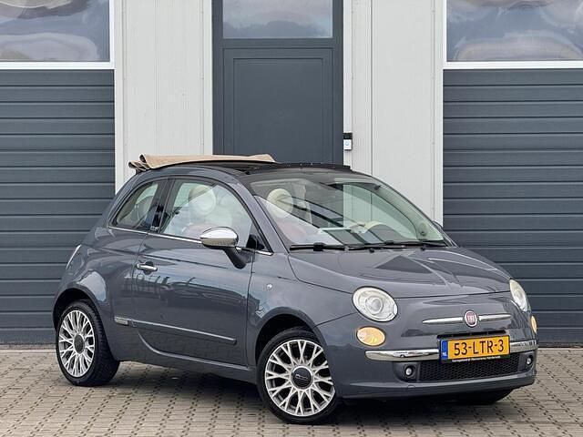 Grijs Gebruikt 2010 Fiat 500C Rock Cabriolet | € 4.995 (Eerlijke prijs) - Afbeelding 1/4
