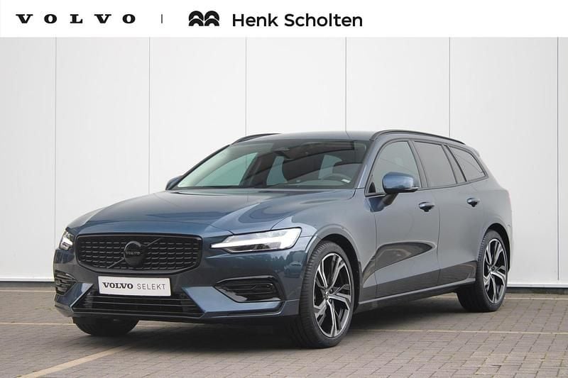 Blauw Gebruikt 2024 Volvo V60 Stationwagen | € 41.450 (Eerlijke prijs) - Afbeelding 1/4