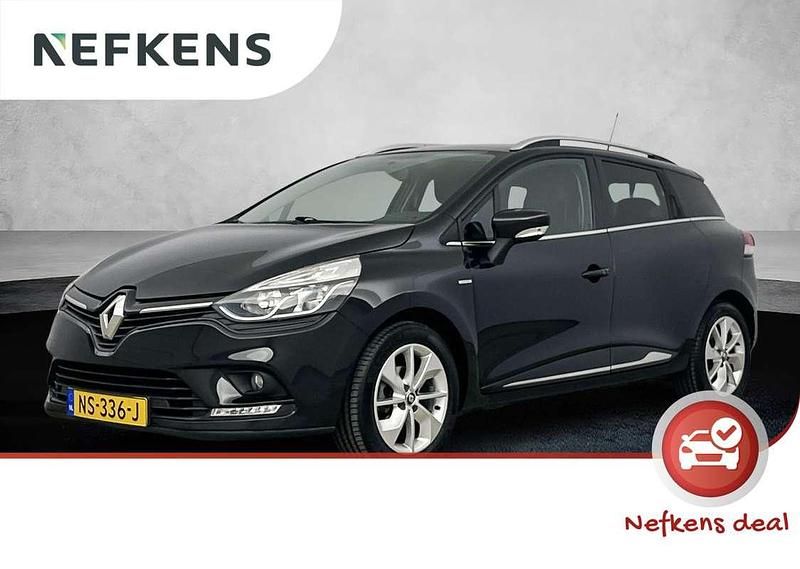 Zwart Gebruikt 2017 Renault Clio GrandTour LIMITED Stationwagen | € 9.725 (Eerlijke prijs) - Afbeelding 1/3