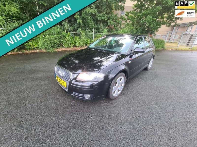Zwart, metallic lak Gebruikt 2008 Audi A3 Sportback Attraction Hatchback | € 2.299 (Eerlijke prijs) - Afbeelding 1/3