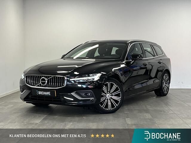 717 onyx black metallic (zwart metallic) Gebruikt 2021 Volvo V60 Inscription Stationwagen | € 28.900 (Eerlijke prijs) - Afbeelding 1/4