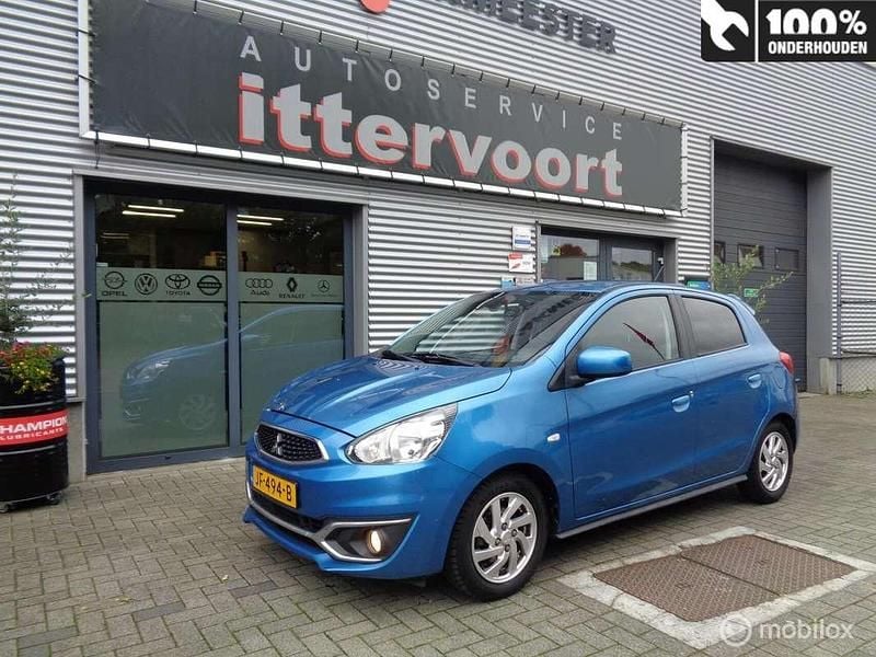 Blauw Gebruikt 2016 Mitsubishi Space Star Intense Hatchback | € 2.950 (Super prijs) - Afbeelding 1/4