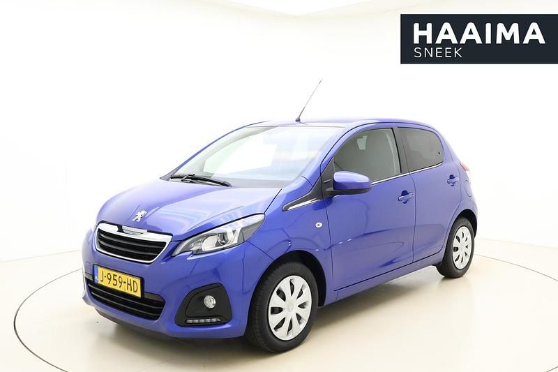 Blauw Gebruikt 2020 Peugeot 108 Active Hatchback | € 11.945 (Duur) - Afbeelding 1/4