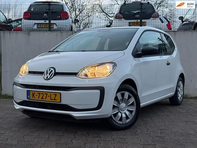 Wit Gebruikt 2018 VW up! take up! Hatchback | € 6.999 (Super prijs) - Afbeelding 1/4
