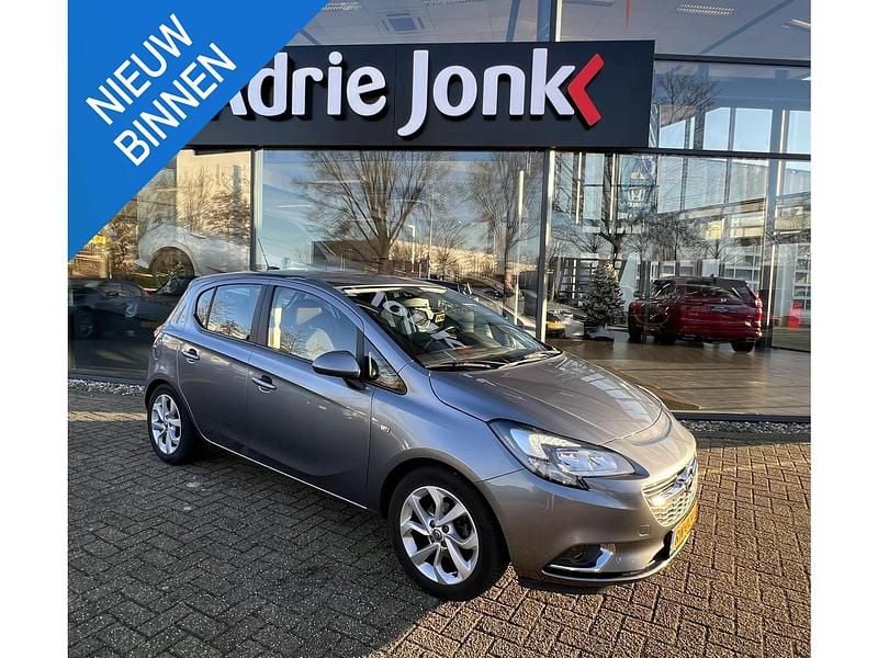 Grijs Gebruikt 2018 Opel Corsa Edition Hatchback | € 10.439 (Eerlijke prijs) - Afbeelding 1/4