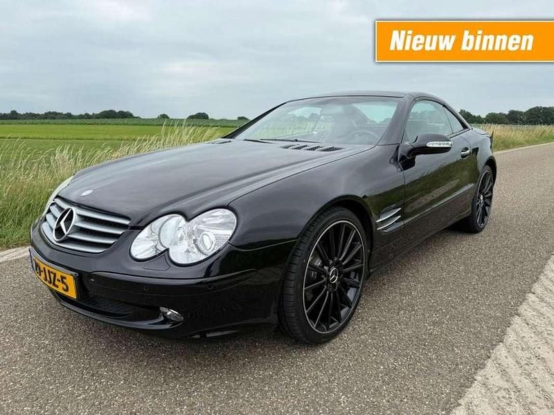 Zwart Gebruikt 2003 Mercedes 350 Cabriolet | € 13.500 - Afbeelding 1/4