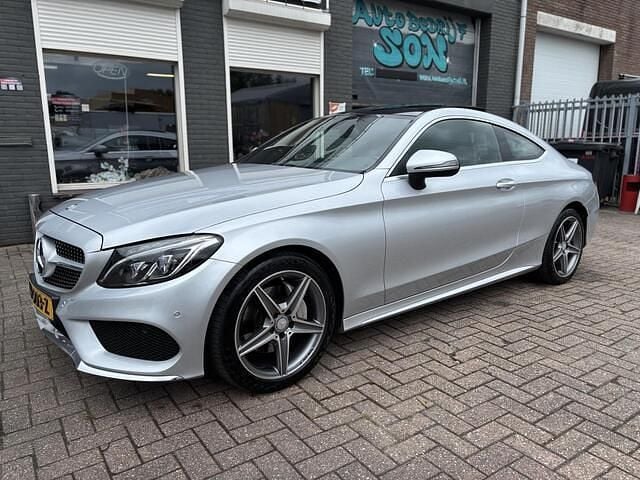Occasion Mercedes C180 AMG 157 PK (115 kW) 2016 Grijs (metallic) Coupé