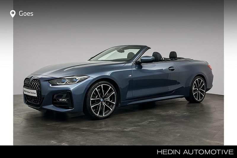 Blauw Occasion 2021 BMW 430 Cabriolet Comfort Edition Cabriolet | € 51.880 (Iets duurder) - Afbeelding 1/4