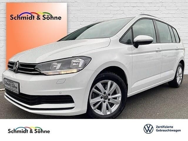 Wit Gebruikt 2022 VW Touran Comfortline MPV | € 36.095 (Duur) - Afbeelding 1/4