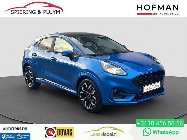 Blauw (metallic) Occasion 2022 Ford Puma ST-Line X SUV | € 23.740 (Eerlijke prijs) - Afbeelding 1/4
