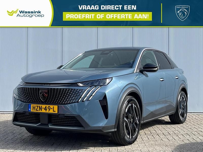 Blauw Nieuw 2025 Peugeot e-3008 Allure SUV | € 40.335 (Super prijs) - Afbeelding 1/4