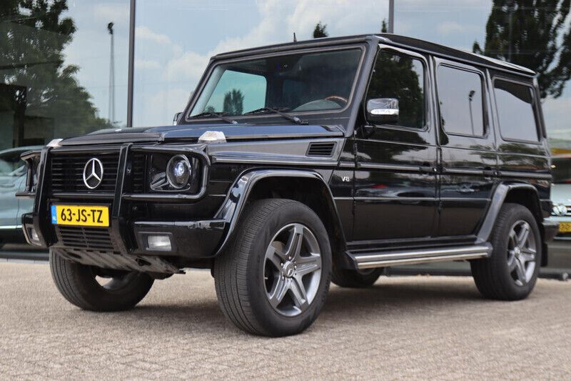 Zwart Gebruikt 2002 Mercedes G400 SUV | € 29.900 - Afbeelding 1/4