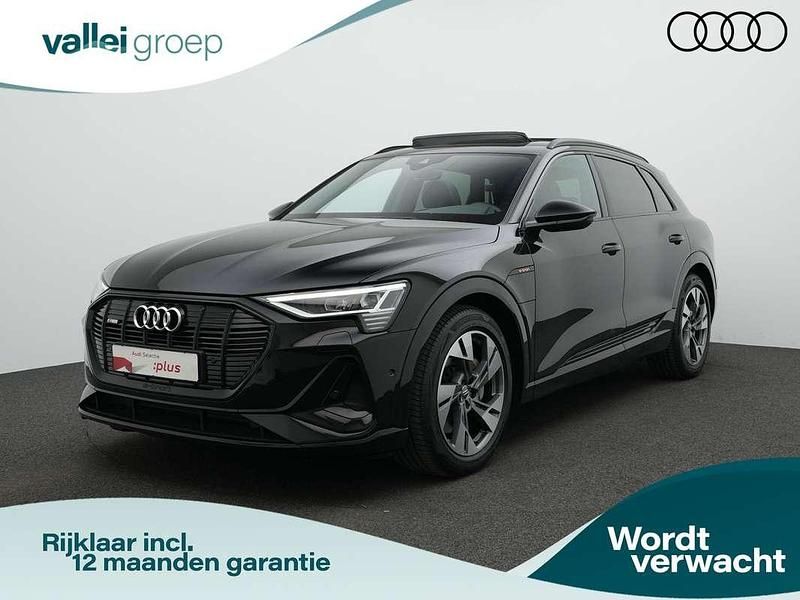Zwart Gebruikt 2019 Audi e-tron S-Line SUV | € 27.200 (Iets duurder) - Afbeelding 1/4