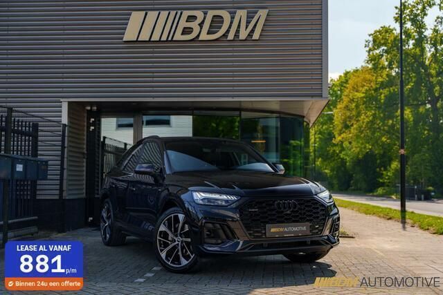 Zwart Gebruikt 2021 Audi Q5 Sportback S-Line SUV | € 54.950 (Eerlijke prijs) - Afbeelding 1/4