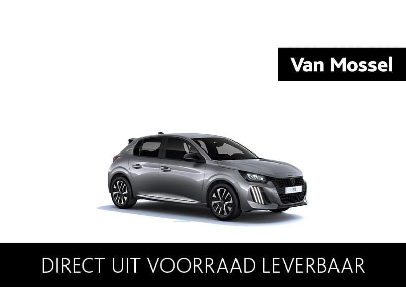 Grijs Nieuw 2025 Peugeot 208 Style Hatchback | € 30.645 (Duur) - Afbeelding 1/3