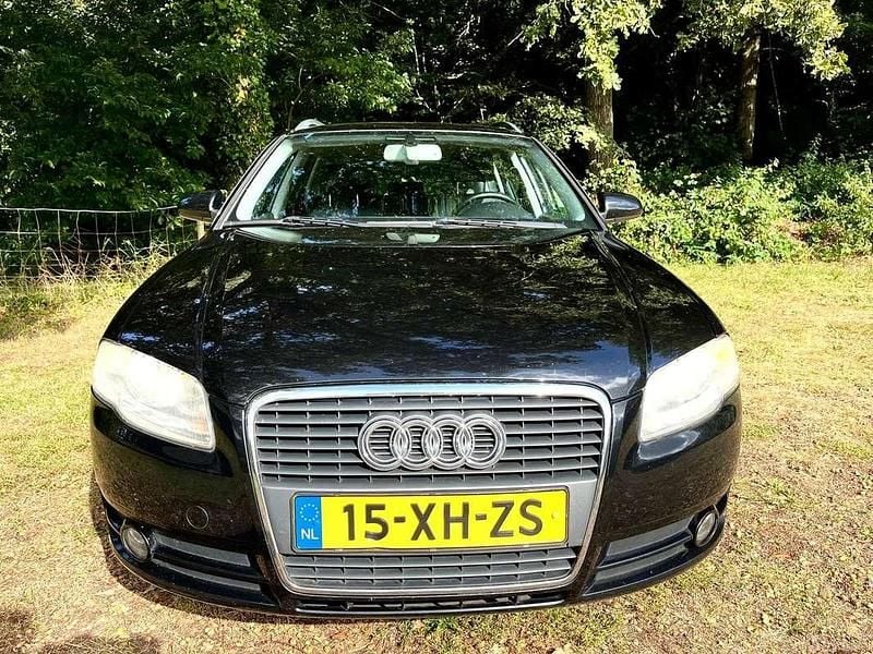 Zwart Gebruikt 2007 Audi A4 Stationwagen | € 3.200 (Eerlijke prijs) - Afbeelding 1/4