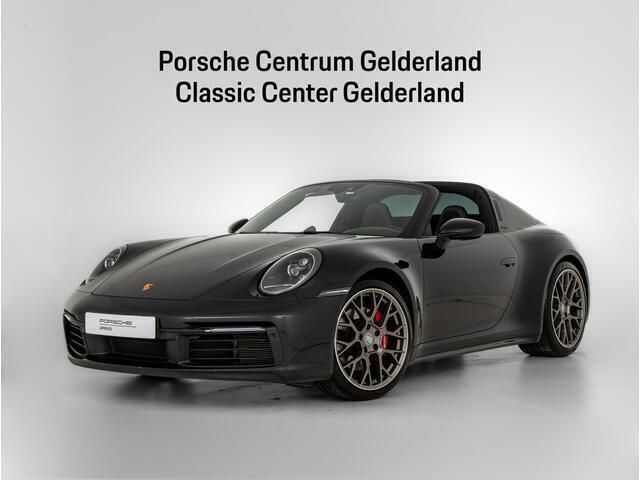 Diepzwart metallic Gebruikt 2021 Porsche 911 Targa 4S Cabriolet | € 189.900 - Afbeelding 1/4