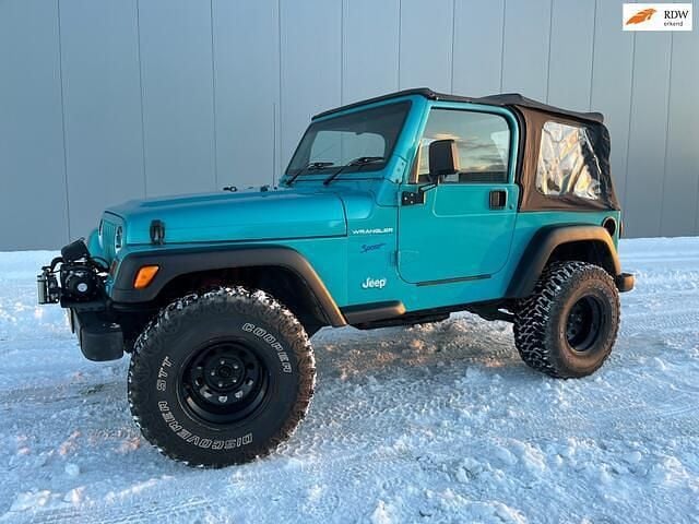 Groen Gebruikt 1997 Jeep Wrangler SUV | € 12.900 (Iets duurder) - Afbeelding 1/4