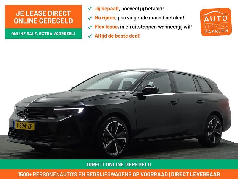 Occasion Opel Astra Dynamic 179 PK (131 kW) 2023 Zwart metallic Stationwagen