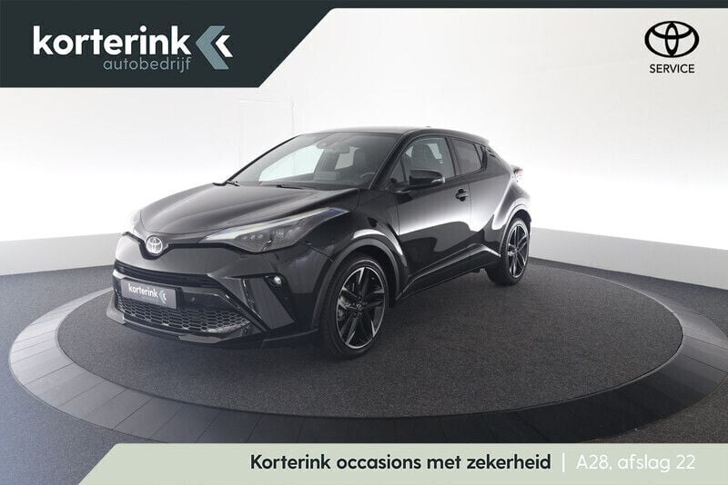 Zwart Gebruikt 2023 Toyota C-HR Sport SUV | € 32.950 (Eerlijke prijs) - Afbeelding 1/4